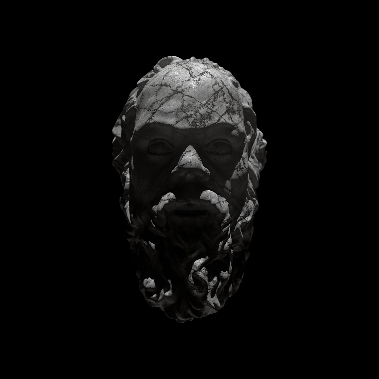 Socrates by Rinat Mirassov on GIANT ART - black 3d art