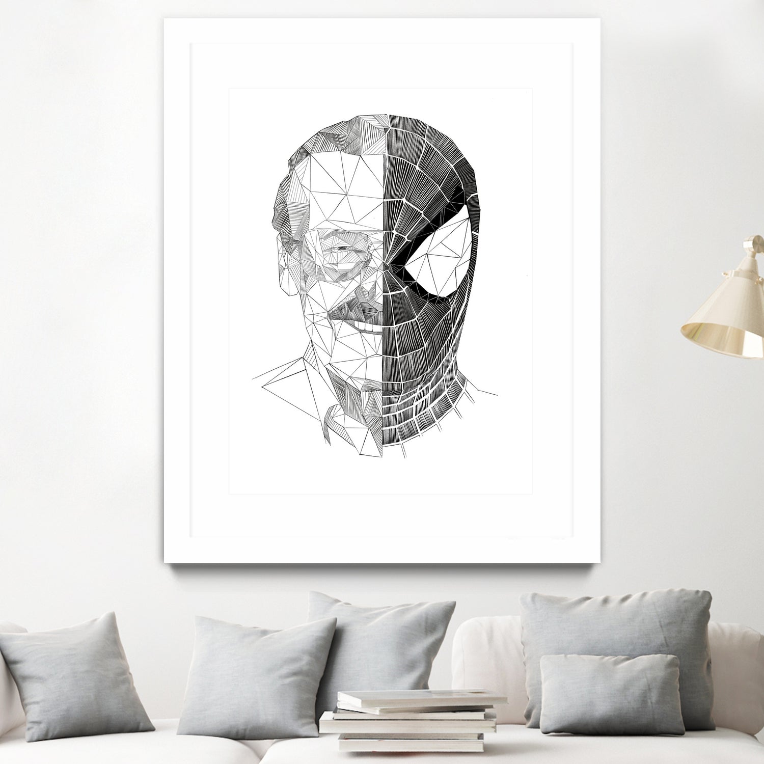 Stan Lee Tribute by Tomasz Dąbek on GIANT ART - black digital drawing