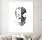 Stan Lee Tribute by Tomasz Dąbek on GIANT ART - black digital drawing