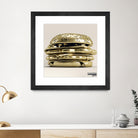 Golden Burger by Antoni Tudisco on GIANT ART - 3d art