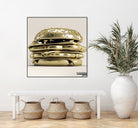 Golden Burger by Antoni Tudisco on GIANT ART - 3d art