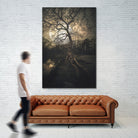 Loughtons Forest by Steven Sandner on GIANT ART - white digital drawing