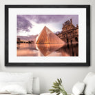 The Louvre by Steven Sandner on GIANT ART - white digital painting