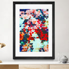 Geometrico by Uma Gokhale on GIANT ART - red digital painting