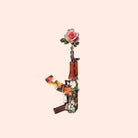 FLOWER GUN by Jonas Loose on GIANT ART - brown photo manipulation