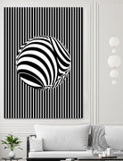 Geometric Refraction by Barrett Biggers on GIANT ART - black vector illustration