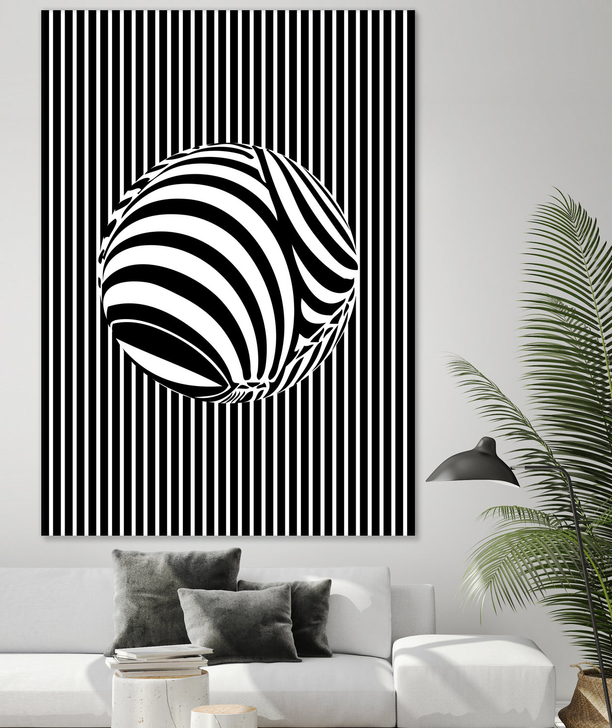 Geometric Refraction by Barrett Biggers on GIANT ART - black vector illustration