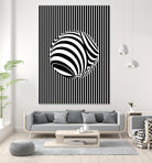 Geometric Refraction by Barrett Biggers on GIANT ART - black vector illustration