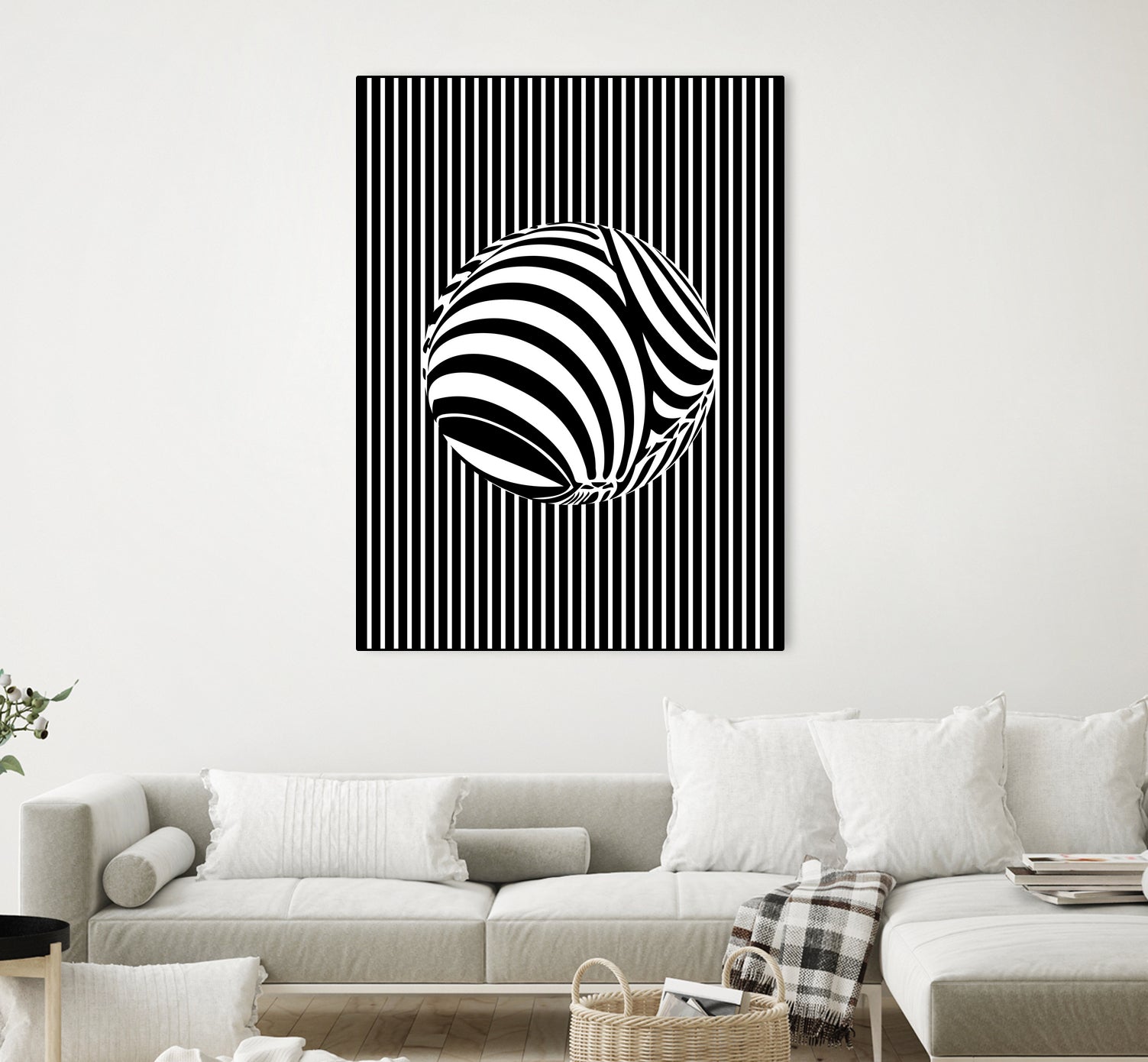 Geometric Refraction by Barrett Biggers on GIANT ART - black vector illustration