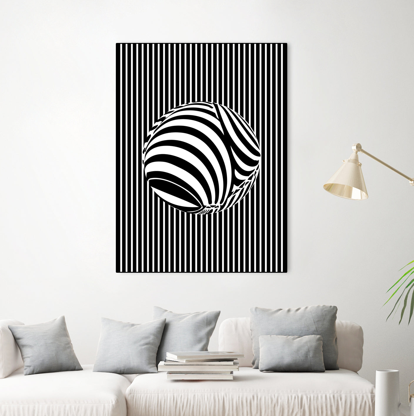 Geometric Refraction by Barrett Biggers on GIANT ART - black vector illustration