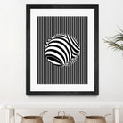 Geometric Refraction by Barrett Biggers on GIANT ART - black vector illustration