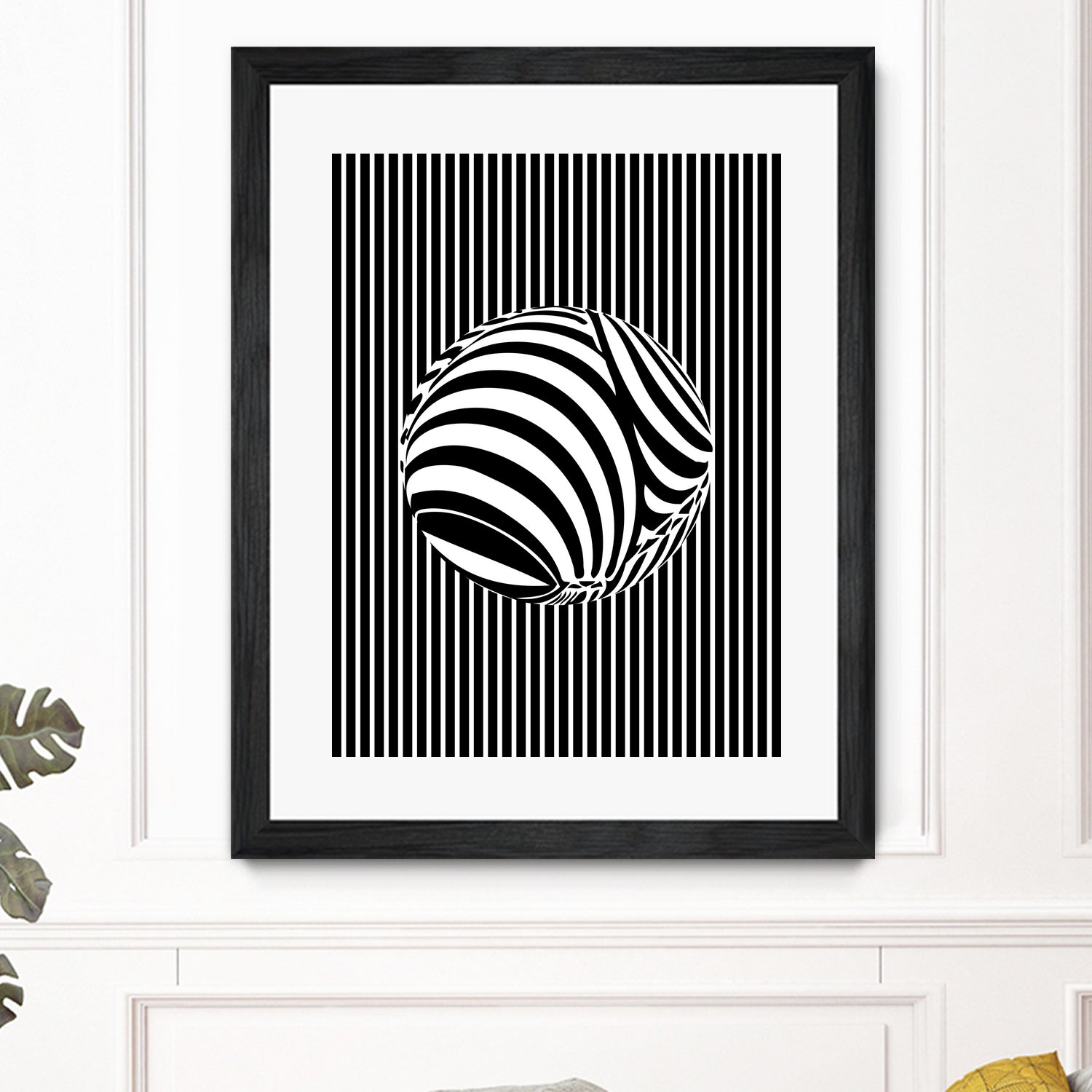 Geometric Refraction by Barrett Biggers on GIANT ART - black vector illustration