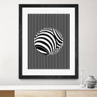 Geometric Refraction by Barrett Biggers on GIANT ART - black vector illustration