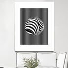 Geometric Refraction by Barrett Biggers on GIANT ART - black vector illustration