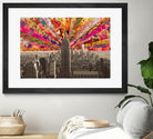 Blooming NY by Bianca Green on GIANT ART - red photo illustration