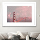 Stardust Covering San Francisco by Bianca Green on GIANT ART - pink photo illustration