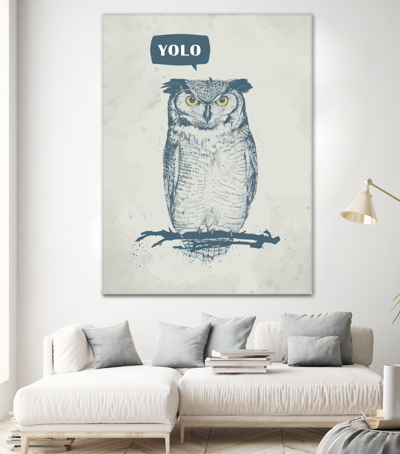 YOLO by Solti Balázs on GIANT ART - gray digital drawing