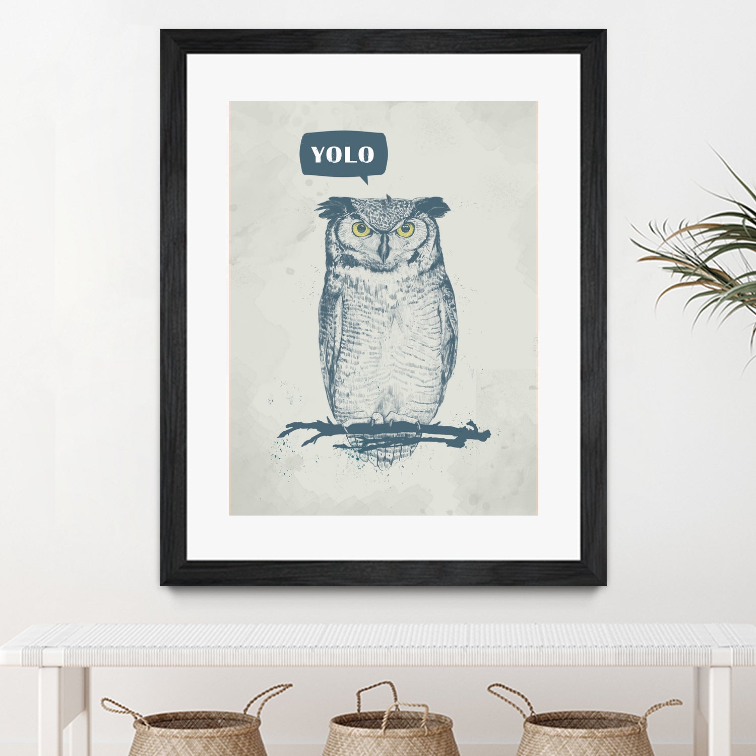 YOLO by Solti Balázs on GIANT ART - gray digital drawing