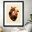 Heart Explorer by Enkel Dika on GIANT ART - orange photo manipulation