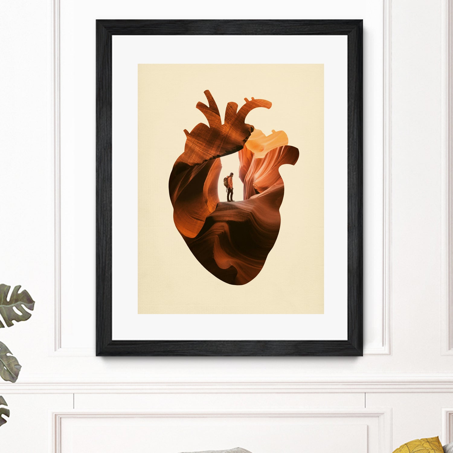 Heart Explorer by Enkel Dika on GIANT ART - orange photo manipulation