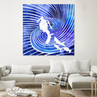 Leagore by Stevyn Llewellyn on GIANT ART - blue digital painting