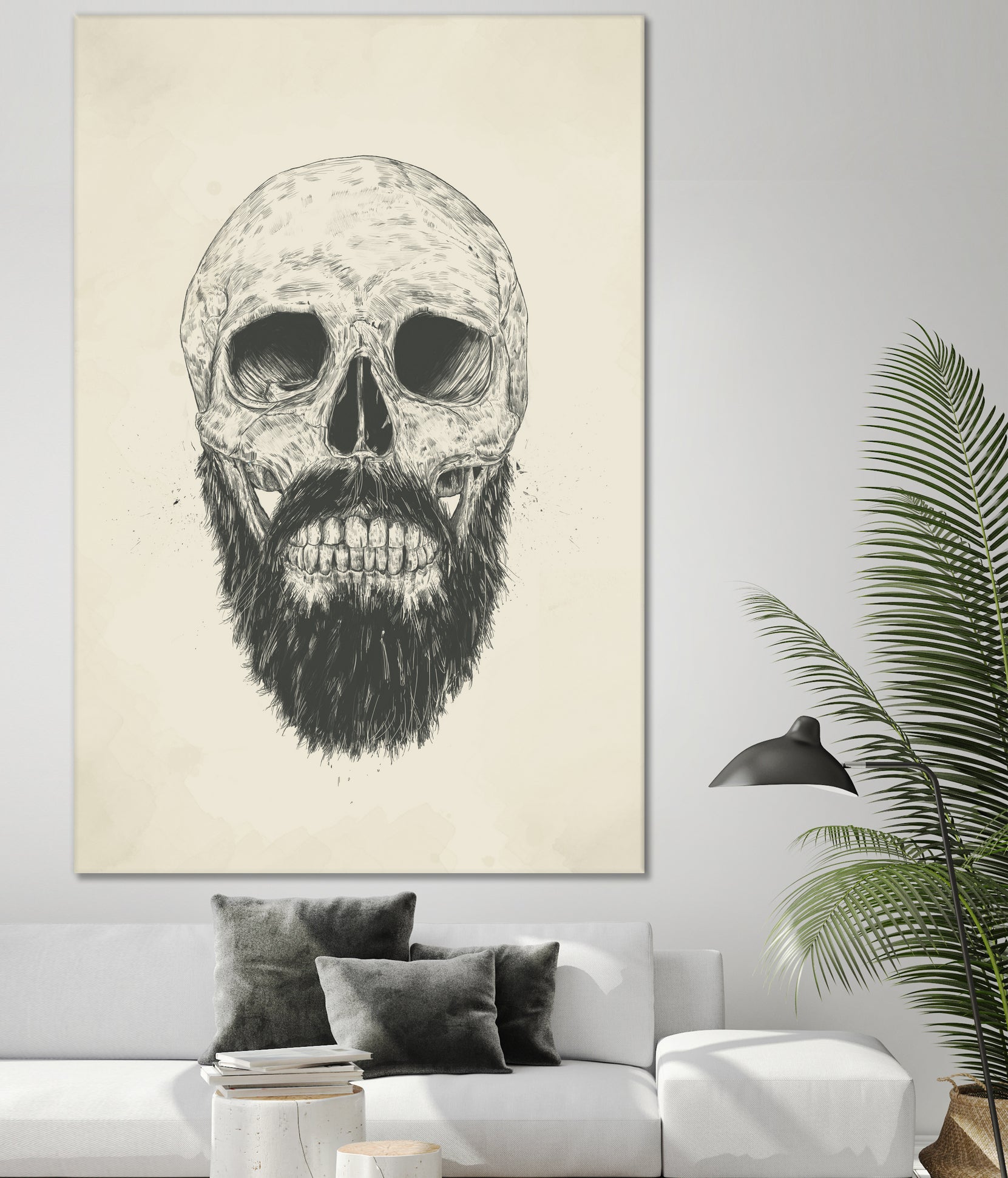 The beard is not dead by Solti Balázs on GIANT ART - brown digital drawing