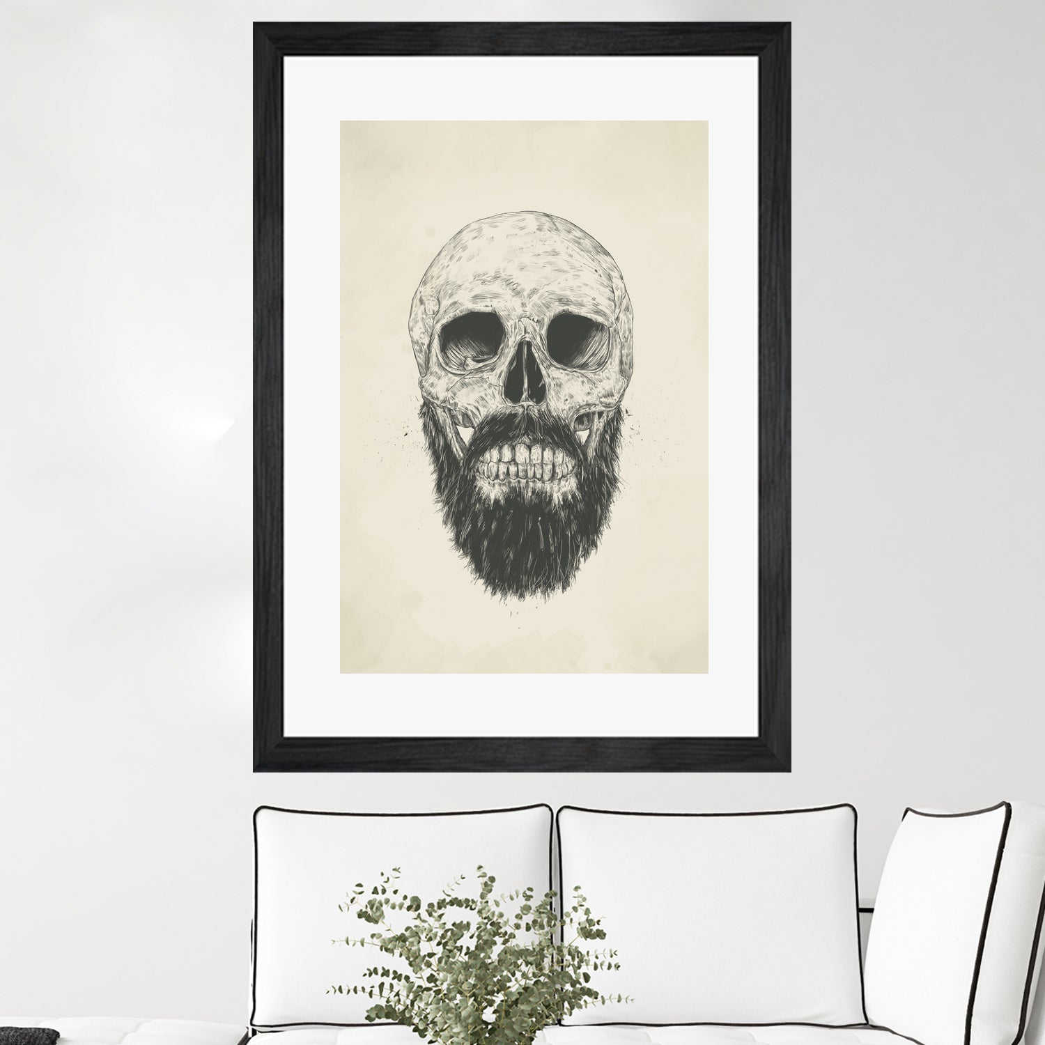 The beard is not dead by Solti Balázs on GIANT ART - brown digital drawing