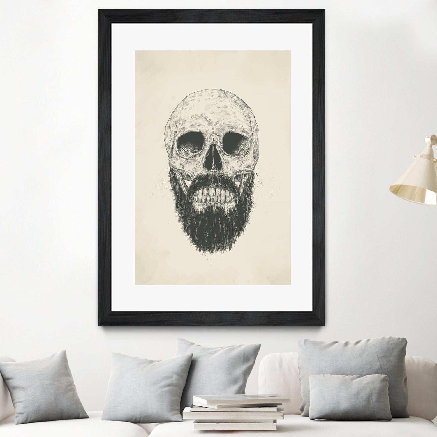 The beard is not dead by Solti Balázs on GIANT ART - brown digital drawing