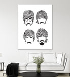 Beatles Mehendi by Candelaria Undurraga on GIANT ART - white digital drawing