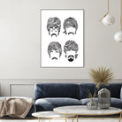 Beatles Mehendi by Candelaria Undurraga on GIANT ART - white digital drawing