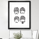 Beatles Mehendi by Candelaria Undurraga on GIANT ART - white digital drawing