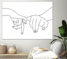 Pinky Swear by Faruk Soyarat on GIANT ART - white digital drawing