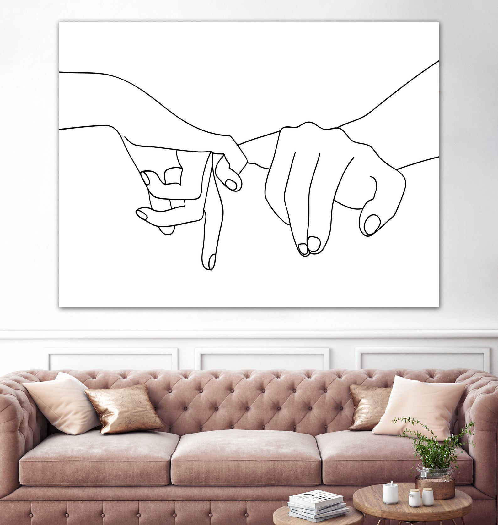 Pinky Swear by Faruk Soyarat on GIANT ART - white digital drawing