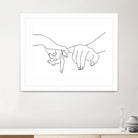 Pinky Swear by Faruk Soyarat on GIANT ART - white digital drawing