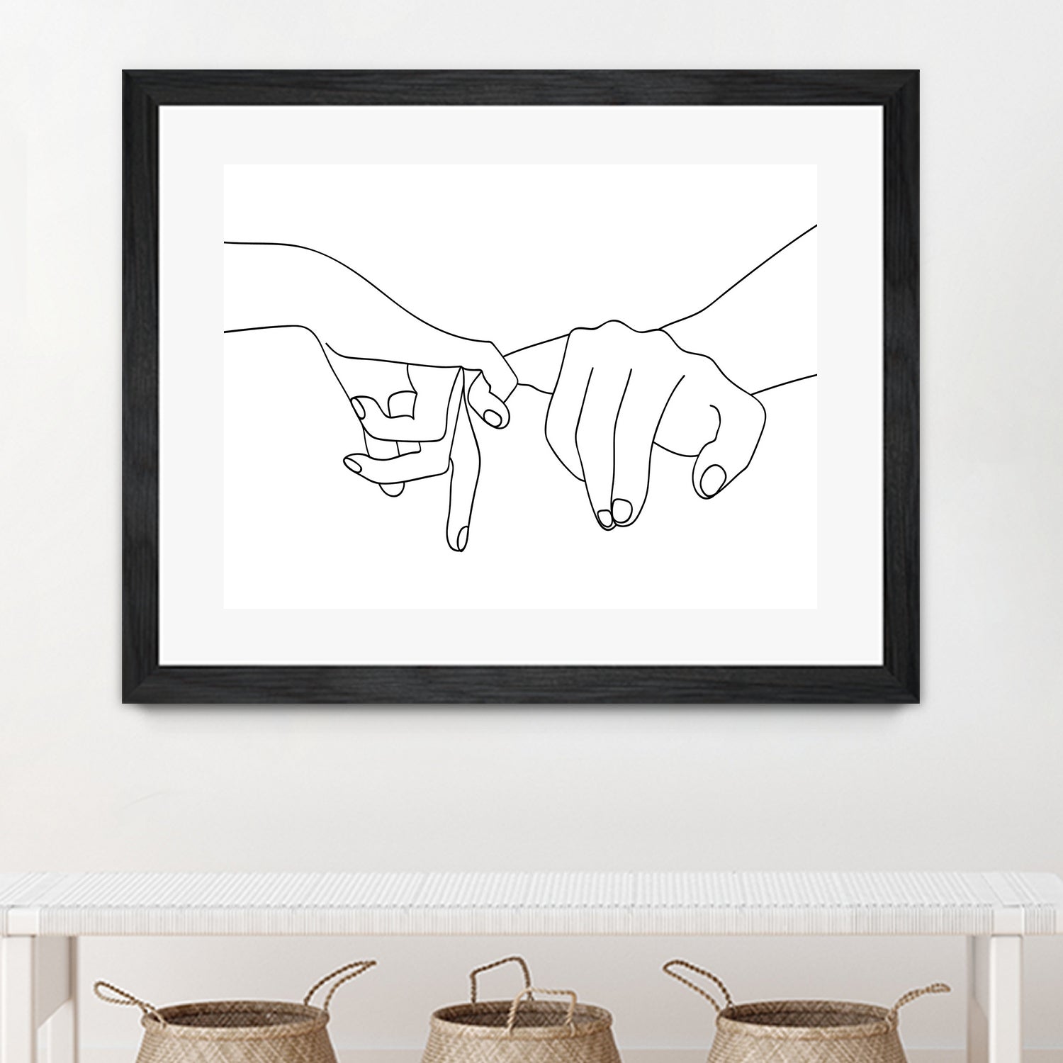 Pinky Swear by Faruk Soyarat on GIANT ART - white digital drawing