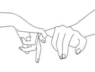 Pinky Swear by Faruk Soyarat on GIANT ART - white digital drawing