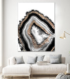 Agate Gold Glitter Glam #1 #gem #decor #art by Anita & Bella Jantz on GIANT ART - gray photo illustration