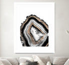 Agate Gold Glitter Glam #1 #gem #decor #art by Anita & Bella Jantz on GIANT ART - gray photo illustration