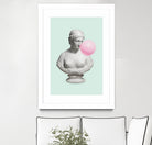 BUBBLE BUST by Jonas Loose on GIANT ART - green photo manipulation