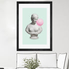 BUBBLE BUST by Jonas Loose on GIANT ART - green photo manipulation