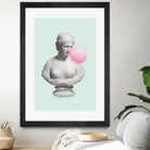 BUBBLE BUST by Jonas Loose on GIANT ART - green photo manipulation