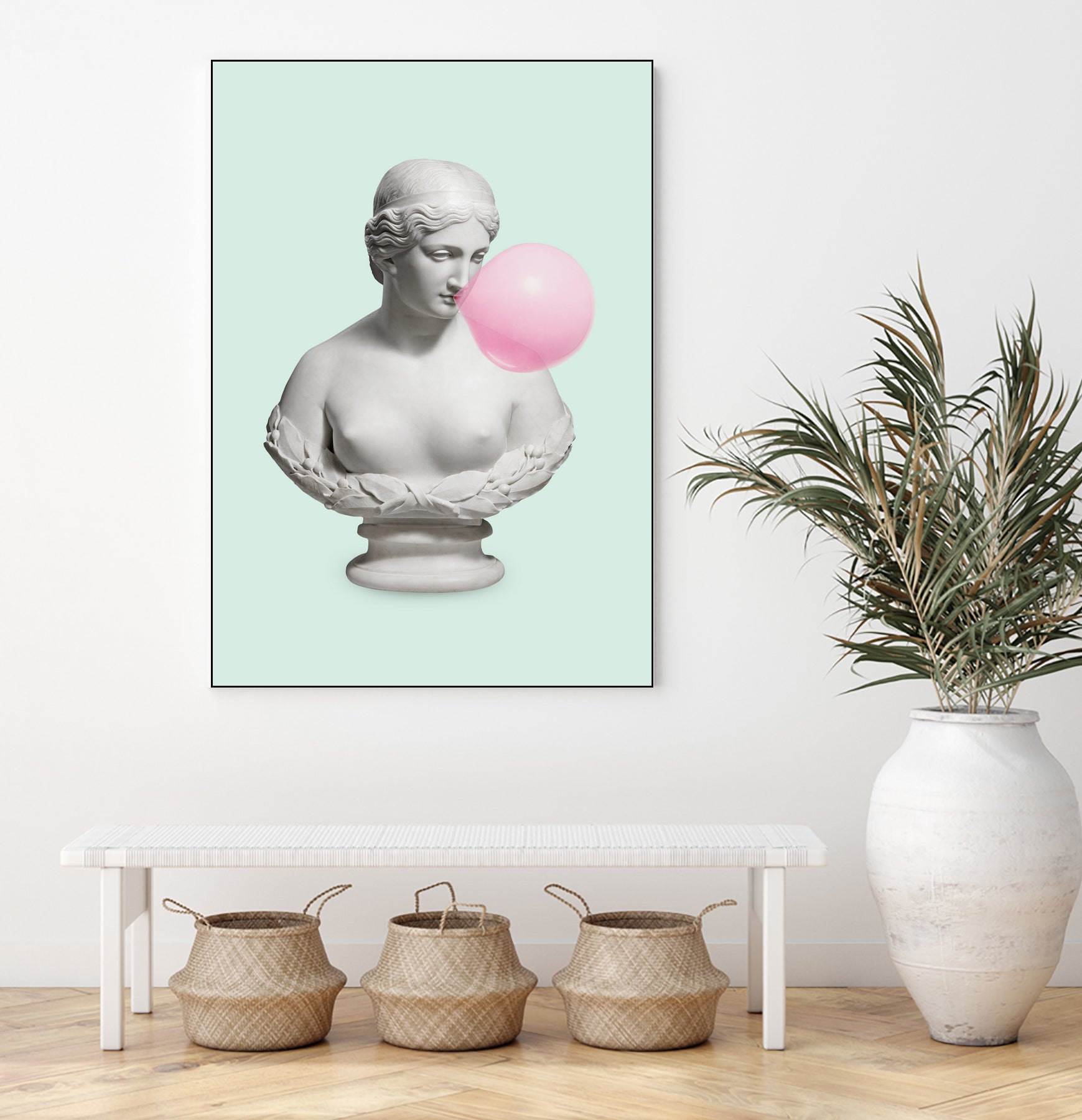 BUBBLE BUST by Jonas Loose on GIANT ART - green photo manipulation