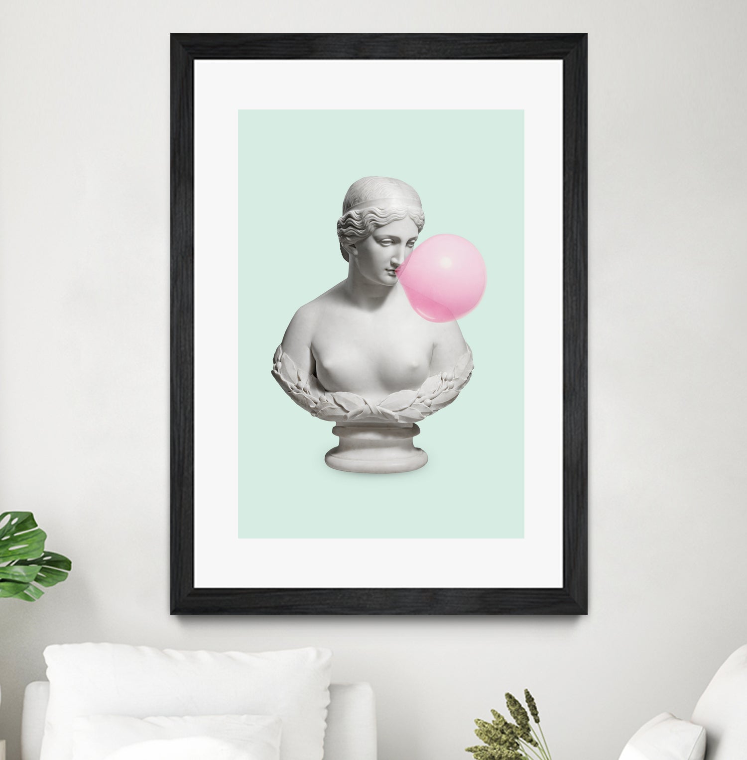 BUBBLE BUST by Jonas Loose on GIANT ART - green photo manipulation