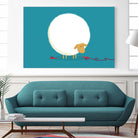 Fluffy Sheep by Budi Satria Kompoi on GIANT ART - vector illustration