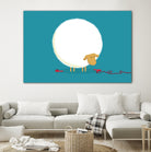 Fluffy Sheep by Budi Satria Kompoi on GIANT ART - vector illustration