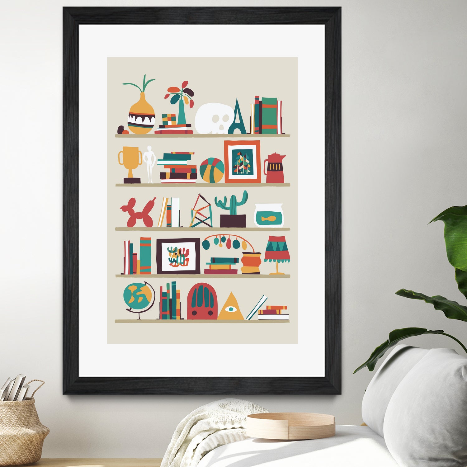 The Shelf by Budi Satria Kompoi on GIANT ART - vector illustration