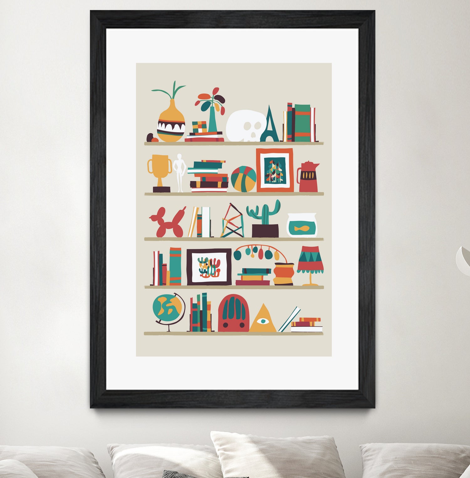 The Shelf by Budi Satria Kompoi on GIANT ART - vector illustration