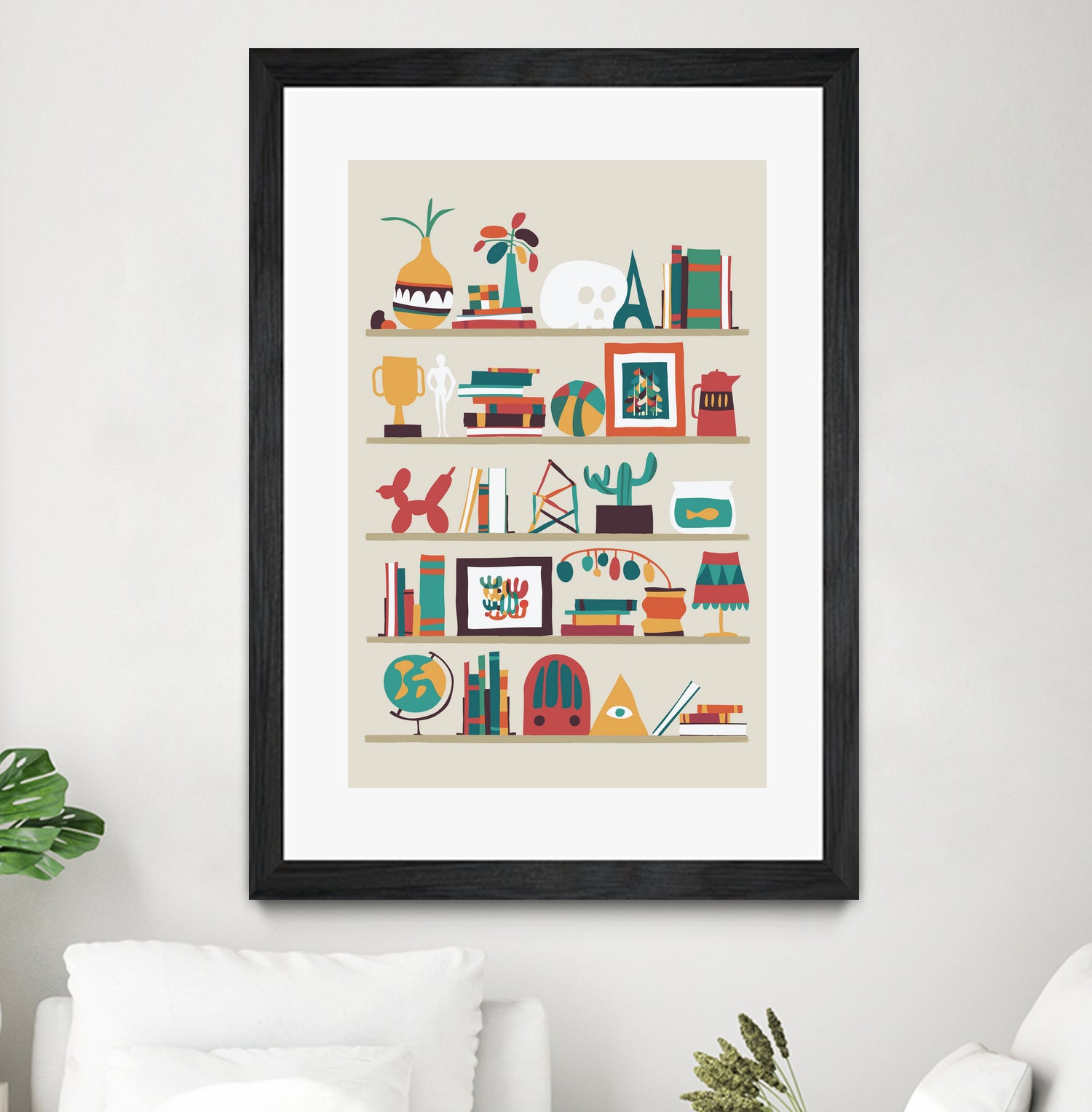 The Shelf by Budi Satria Kompoi on GIANT ART - vector illustration