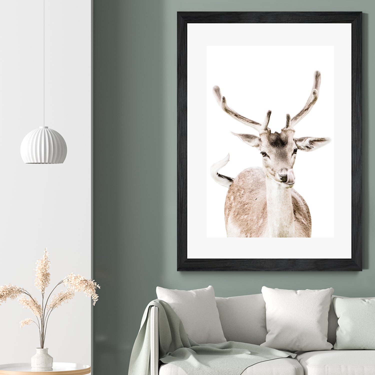 Deer I by Victoria Frost on GIANT ART - white photo manipulation