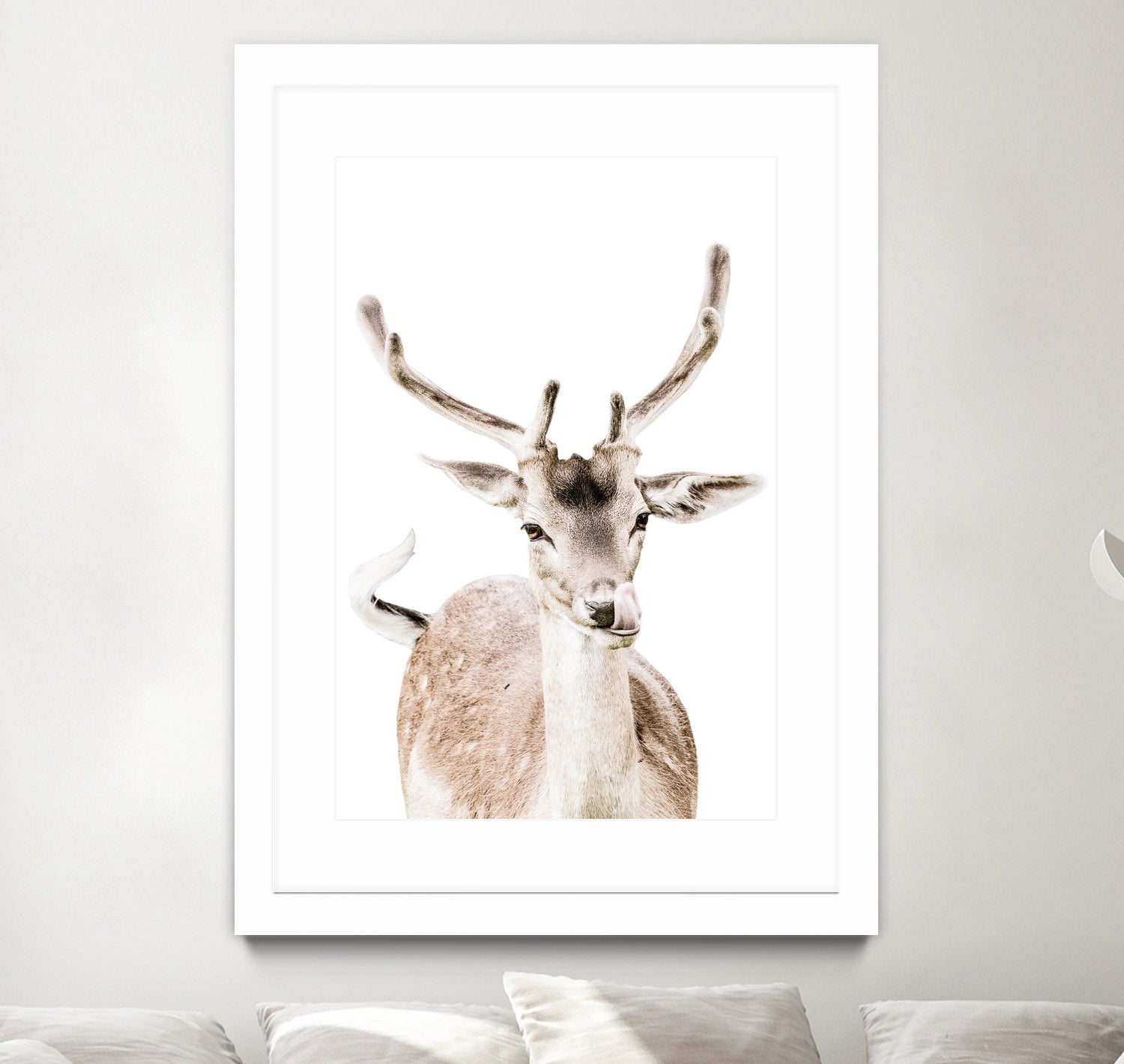 Deer I by Victoria Frost on GIANT ART - white photo manipulation